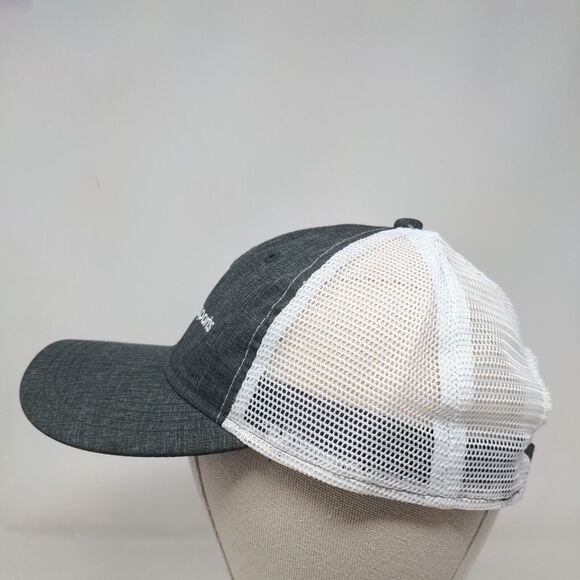 Kissimmee Sports Strapback Mesh Back Trucker Hat Gray OSFA Paramount - Picture 3 of 8